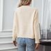 Aria Basics Aria Basics Fuzzy Rain European And American Cross-Border Christmas Tree Pullover Autumn Winter Round Neck Loose Holiday Women's_ecoleips.com