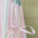 Women's Striped Loose Fitting Long Sleeved Shirt Pink Tie Waist Design Fashionable Casual Top_ecoleips.com
