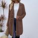 2024 Autumn Winter European And American Cross-Border New Women's Fashion Versatile Mid-Length Wool Coat Blazer_ecoleips.com
