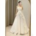Strapless Light Wedding 2026 New Spring Style French Bridal Travel Photo Simple Outing Reception Fairy Dress For Women_ecoleips.com