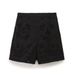 Women's Bohemian Style Lace Embroidery Shirt And Shorts Set Breathable Polyester Crochet Top Casual Vintage Romantic Outfit_ecoleips.com