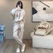 New Autumn And Winter Fashion Women's Thickened Sportswear Casual Stylish Slimming Two-piece Set_ecoleips.com