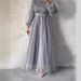 Women's Clothing Spring New Half High Neck Mesh Elegant Slim Lantern Sleeve Dress Women_ecoleips.com
