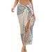 Women's Bamboo Joint Cotton Yarn Striped Tassel Bikini Cover Up Shawl Beach Towel Sun Protection Regular Size Vacation Style_ecoleips.com