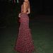 Summer Fashion Printed Dress Backless Multi Layered Hem V Neck Elegant Classy Women's Straps Export Style_ecoleips.com