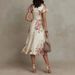 Elegant V-Neck Floral Wrap Dress – Satin A-Line Midi Dress With Ruffle Hem (S-Xxl) – Chic Summer Party Dress_ecoleips.com