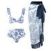 Verve Qiaojia New Three-Piece Bikini Swimsuit For Women Russia KaльHИK_ecoleips.com