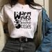 Hot-selling New Christmas-themed Women's Casual Round-neck Short-sleeve T-shirt With Santa Claus And Christmas Tree_ecoleips.com