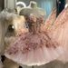 Pink Strapless Evening Gown Ethereal Princess Dress for Women Understated Luxury High-End Birthday Party Short Skirt_ecoleips.com