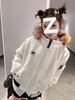 girl Workwear Parka Down Jacket For Women Winter Fleece Lined Thickened Student Warm Loose Hooded Cotton Coat Trendy_ecoleips.com