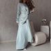 Women's Autumn Wrap Dress With High Waist Tie – Slim Fit V-Neck Long Formal Gown In Emerald/Brown/Silver Violet_ecoleips.com