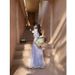 New Year's Purple For Spring And Summer Sleeved French Long Style Waist Cinching Dress New Women's Fashion Trend_ecoleips.com