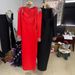 Women's Clothing Fashion Black Diamond Casual Long Sleeve Tight Slim Bandage Long Hip Dress Evening Gown_ecoleips.com