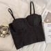 Women's Clothing Denim Suspenders With Chest Pad Vest For Women Summer New Sexy Slim Temperament Bottoming Beautiful Back Sleeveless Top_ecoleips.com