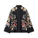 Women's Floral Satin Kimono Sleepwear Set – Luxe & Breathable Summer Pajamas | Loose Fit Lounge Set_ecoleips.com