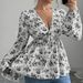 2026 Fresh And Sweet Wind Autumn And Winter High Waist Printing Age-reducing Floral Shirt Top Women_ecoleips.com