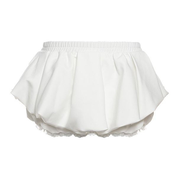 Verve 2025 Spring A-line Puff For Women Low Waist Slimming Hot Girl Short Half Skirt Skort_ecoleips.com