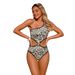 Sexy Asymmetric One-Shoulder Bikini Set With Skirt – Women’s Beach Swimwear For Summer & Vacation_ecoleips.com