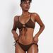 European And American Women's 2024 New Style Solid Color Triangle With Bow, Sexy Swimsuit For Women_ecoleips.com