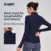 Lulu Same Style Jacket Waist Slimming Running Outdoor Cycling Pilates Wear Naked Feeling Yoga Top Women_ecoleips.com