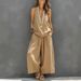 Breathable Cotton Linen Sleeveless Tank Top And Wide Leg Pants Set For Women, Casual Summer Outfit, Comfortable Two Piece Lounge Wear_ecoleips.com