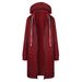 Women's Clothing Autumn And Winter Women's Clothing Mid Length Hooded Long Sleeved Sweatshirt Women's Winter_ecoleips.com