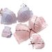girl Super Beautiful Fresh Japanese Style Ribbon Embroidery Thin Cup Student Girl Cute Push-Up Sexy Bra Set_ecoleips.com