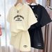 Women's Casual Letter Print Shorts & T-Shirt Lounge Set - Loose Fit Comfy Two Piece Outfit For Home, Travel, Streetwear_ecoleips.com