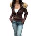 Diyun European And American Style Casual Plush Long-Sleeve Sweatshirt Coat Sweater Women's Fashion 2025_ecoleips.com