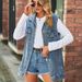 Women's Clothing New Retro Denim Vest Jacket Loose Casual Women's Trend_ecoleips.com