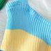 women's Rainbow Striped Sundress Sleeveless Stretchy Knit Bodycon Maxi Dress Casual Summer Beach Vacation Party Long Dress_ecoleips.com