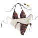Women's Digital Printed Tie-Up Halter Neck Bikini Two-Piece Swimsuit European American Style Cross Border Foreign Trade New 2026_ecoleips.com