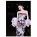 Women's Morning Robe Evening Gown Wedding Dress High-End Sequined Travel Photography Mermaid Style Toasting Dress New 2026_ecoleips.com