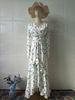 Women's Clothing Spring Gentle Style Small Fresh Floral Ruffle Long Dress For Women_ecoleips.com