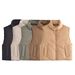 Women's clothing spring and autumn women's street fashion vest casual cotton vest 8GS64398_ecoleips.com