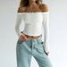 Voya One Neck Sexy T-shirt With Spring And Summer Off Shoulder Design, Slim Fit Short Top, Women's Clothing_ecoleips.com