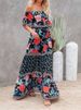 Summer Women Print Boho Dress Fashion Sexy Slash Neck Maxi Dresses For Femme Casual Elegant Party Vestidos Robe 2023 New Female_ecoleips.com