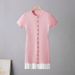European Style French Inspired Black Dress Short Sleeved Early Spring Elegant Patchwork Design Versatile Women's Clothing_ecoleips.com