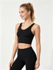 Women's U-Back Seamless Sports Bra With Built-In Pads - 5a Antibacterial, Breathable & Nude Feel Yoga Top For Running, Fitness (14 Colors)_ecoleips.com