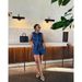 Women's Denim Sleeveless Top And Shorts Set Trendy Summer Outfit_ecoleips.com
