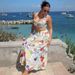 Women's Clothing Women's INS Casual Vacation Skirt Two Piece Set Four Way Stretch Printed Style Suspender Skirt For Spring Autumn Winter_ecoleips.com