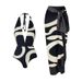 Women's Clothing Retro One-Piece Swimsuit With Chiffon Skirt – Deep V-Neck & Tie Waist (Floral/Plain, S-XL)_ecoleips.com
