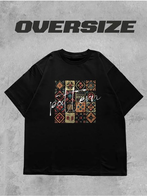 Youthful Casual Printed Short-sleeve European And American Loose-fitting Hong Kong Style 100% Cotton Vintage Top_ecoleips.com