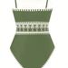 Aria Basics 2026 New European And American Sexy One-Piece Swimsuit Sunscreen Skirt Three-Piece Beach Bikini Women's Swimwear_ecoleips.com
