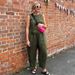 Women's Clothing Women's Clothing New Printed Plaid Loose Casual Sleeveless Vest Trousers Suit_ecoleips.com