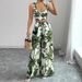 Women's Clothing Women's Summer Style Printed Camisole Set Clothing Casual Long Sleeve High Waist Pants For Formal & Casual_ecoleips.com