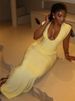 Sexy Ruched Bodycon Maxi Dress Women Solid Sleeveless V-Neck Slim Long Dresses Female Party Evening Clubwaer Evening 2026_ecoleips.com