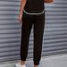 Women's Clothing Color Block Trim Casual Suit Loose Fit Short Sleeve Spring Summer Autumn New_ecoleips.com