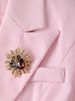 Women's Clothing Pink suit jacket professional temperament_ecoleips.com