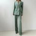 Women's Clothing Cross Border Foreign Trade Women's Clothing Button Vest Bottoming Cardigan Jacket Straight Through Suit Three Piece Suit_ecoleips.com